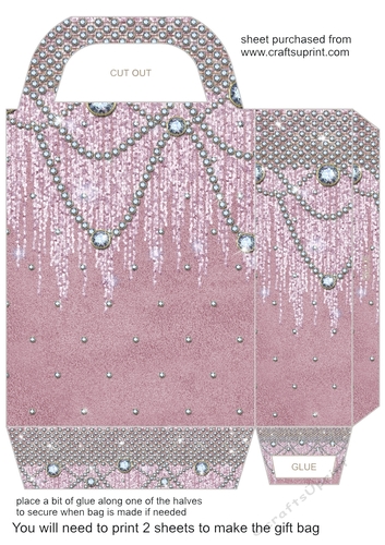 Diamonds are a girls best friend gift bag 1