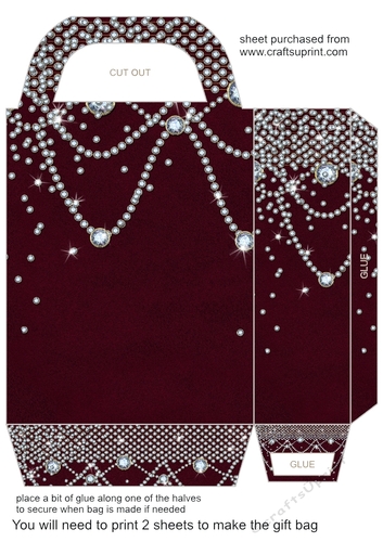 Diamonds are a girls best friend gift bag 3