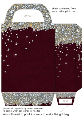 Diamonds are a girls best friend gift bag 4