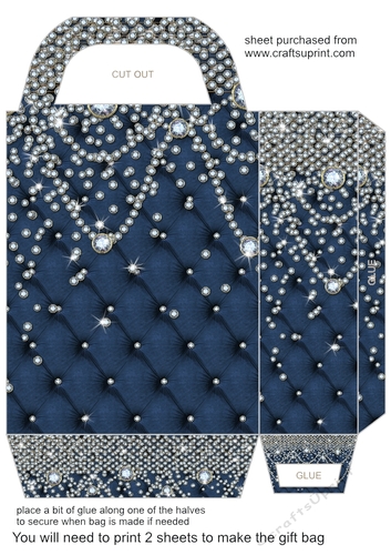 Diamonds are a girls best friend gift bag 5