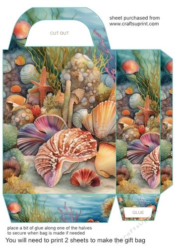Under the sea gift bag 1