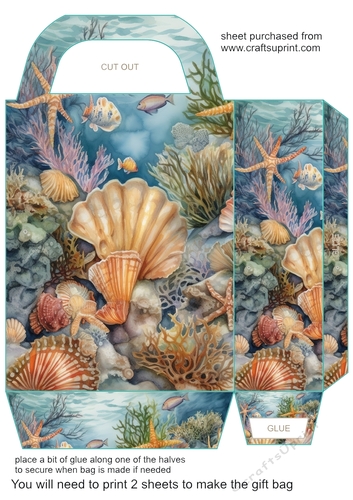Under the sea gift bag 2
