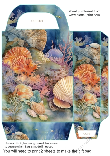 Under the sea gift bag 3