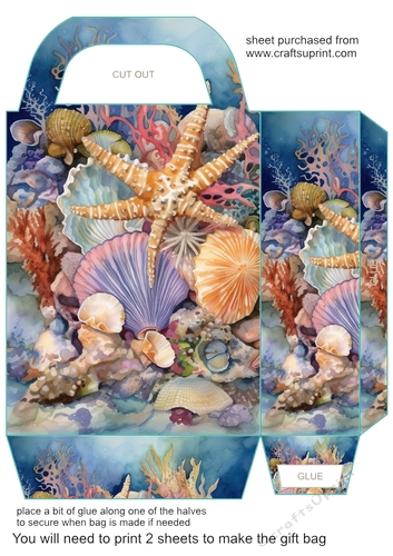Under the sea gift bag 4