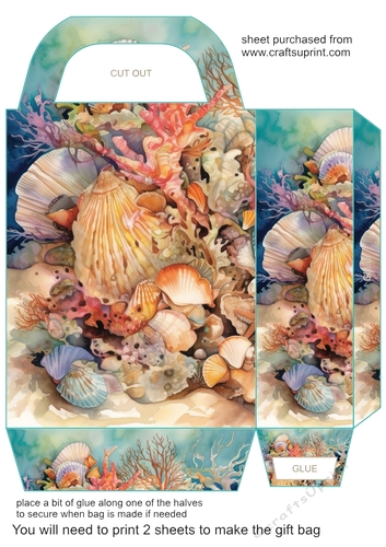 Under the sea gift bag 6