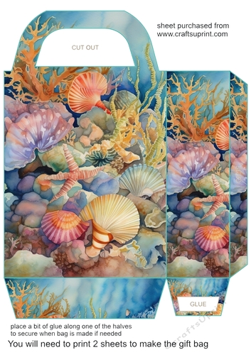 Under the sea gift bag 7