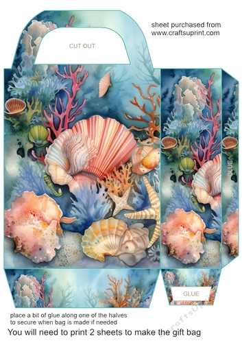 Under the sea gift bag 9
