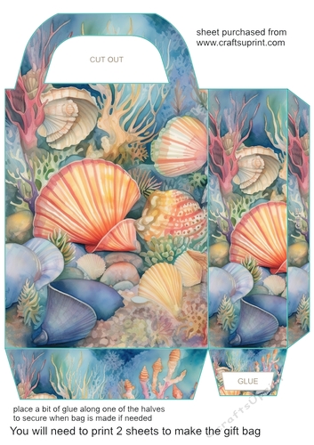 Under the sea gift bag 10