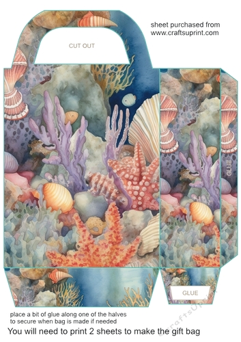 Under the sea gift bag 11