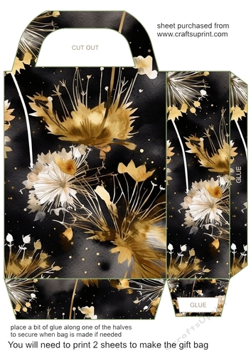 Dandelion gift bag 6