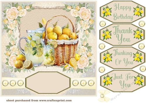 When life gives you lemons card front 2