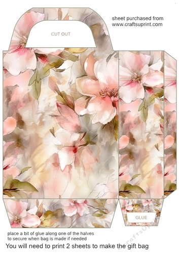 Soft floral gift bag 1