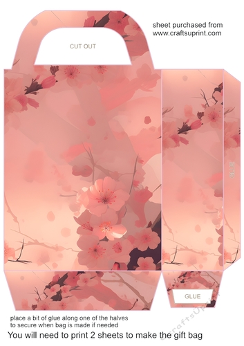 Sakura gift bag 4