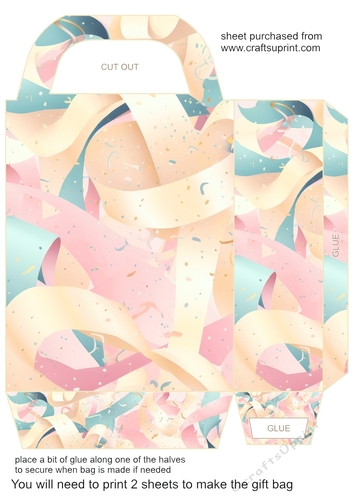 All about the ribbon gift bag 1