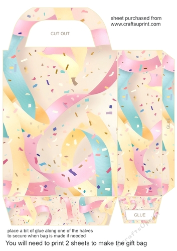 All about the ribbon gift bag 2