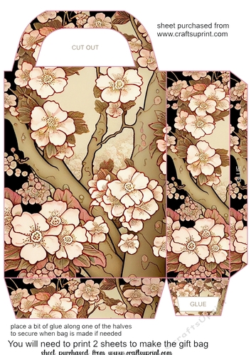 Cherry Blossom gift bag 11