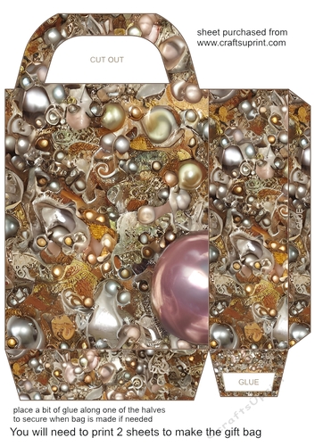 Shattered treasure gift bag 1