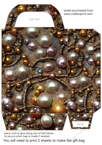 Shattered treasure gift bag 2