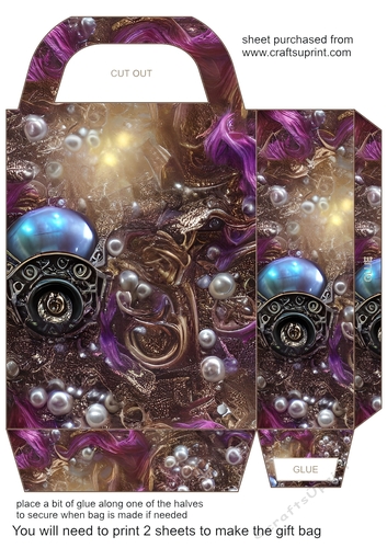 Shattered treasure gift bag 3