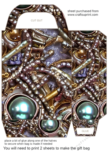 Shattered treasure gift bag 10