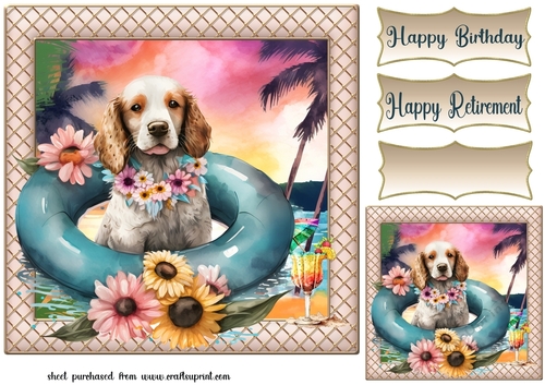 All set for the beach card front 20
