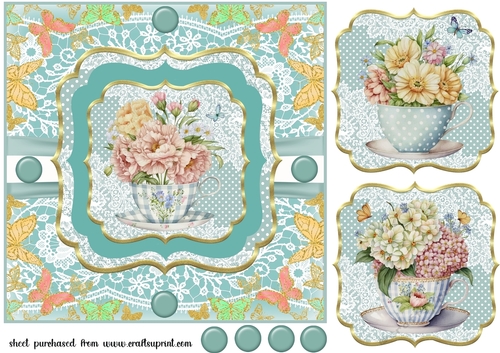Floral teacup card front 1