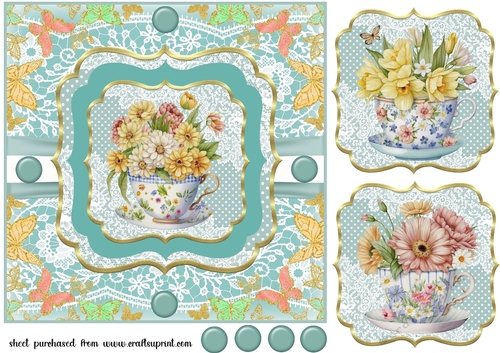 Floral teacup card front 2