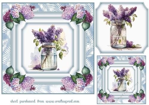  Lilacs in a jar card front 2