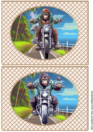 2 The great escape card fronts/toppers 2