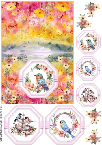 A little birdy told me card 2