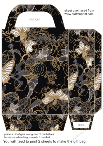 Lace gift bag 1