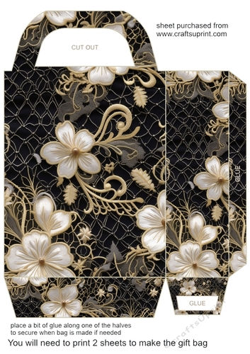 Lace gift bag 3