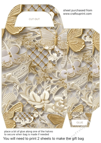 Lace gift bag 11