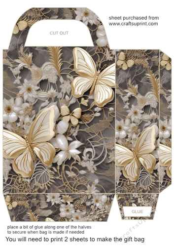 Lace gift bag 13