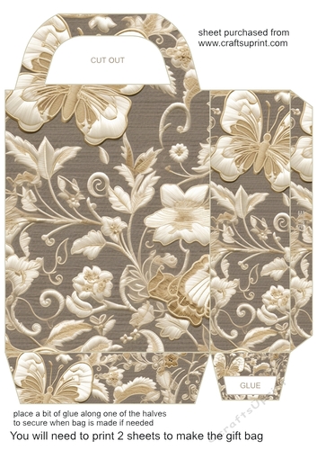 Lace gift bag 14