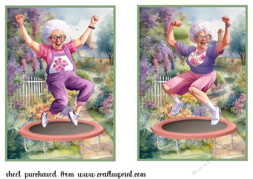 2 When the Grandchildren are away card fronts 3