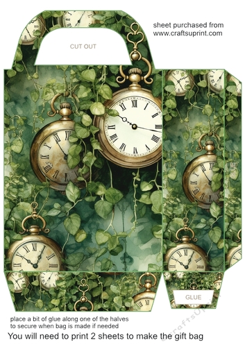 Pocket watch gift bag 2