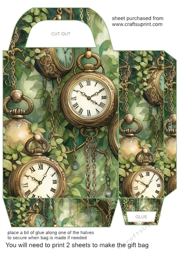 Pocket watch gift bag 4