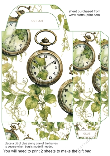Pocket watch gift bag 5