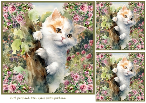 3 Cat in tree card front/toppers 4