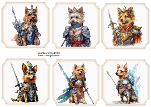 6 Fairy tale dog toppers 1