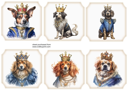 6 Fairy tale dog toppers 2