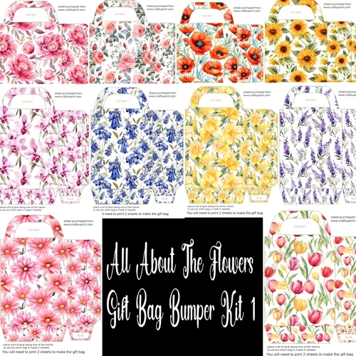 10 All about the flowers gift bag bumper kit 1