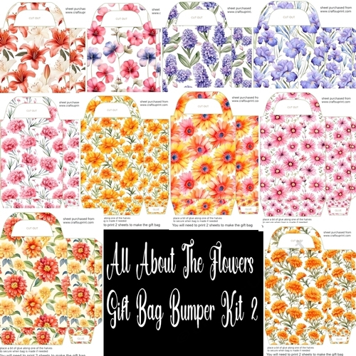 10 All about the flowers gift bag bumper kit 2