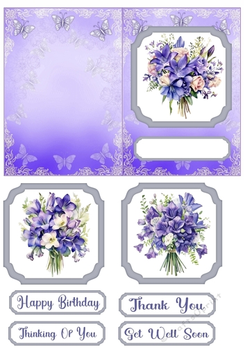 Canterbury and Bluebells c6 card 4
