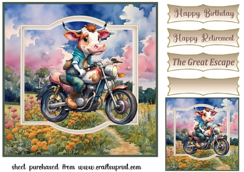 The great escape card front 4