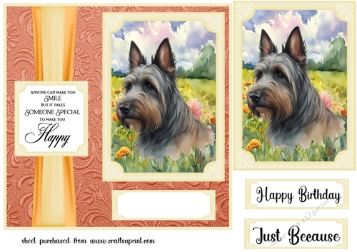 Someone special Scottie card front 3