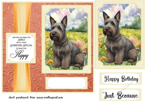 Someone special Scottie card front 4