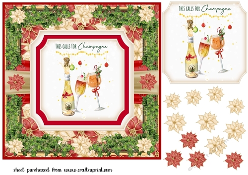 Christmas cocktails card front 3