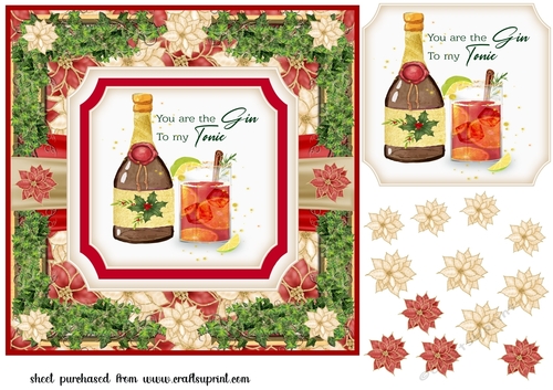 Christmas cocktails card front 5